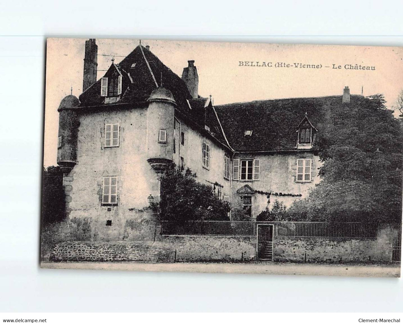 BELLAC : Le Château - Très Bon état - Bellac