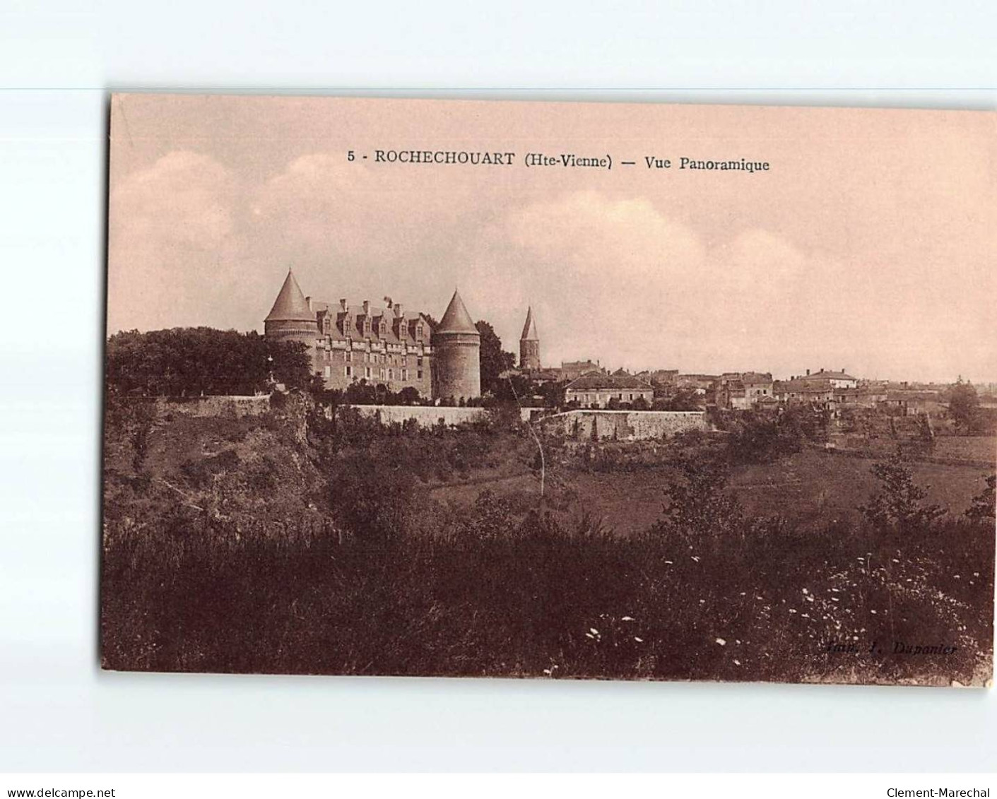 ROCHECHOUART : Vue Panoramique - Très Bon état - Rochechouart