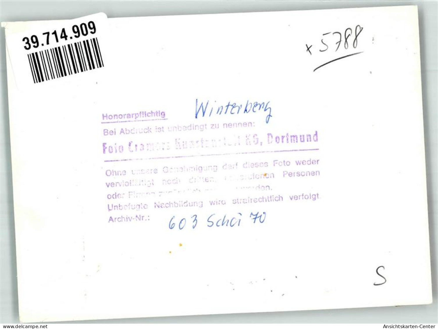 39714909 - Winterberg , Westf - Winterberg