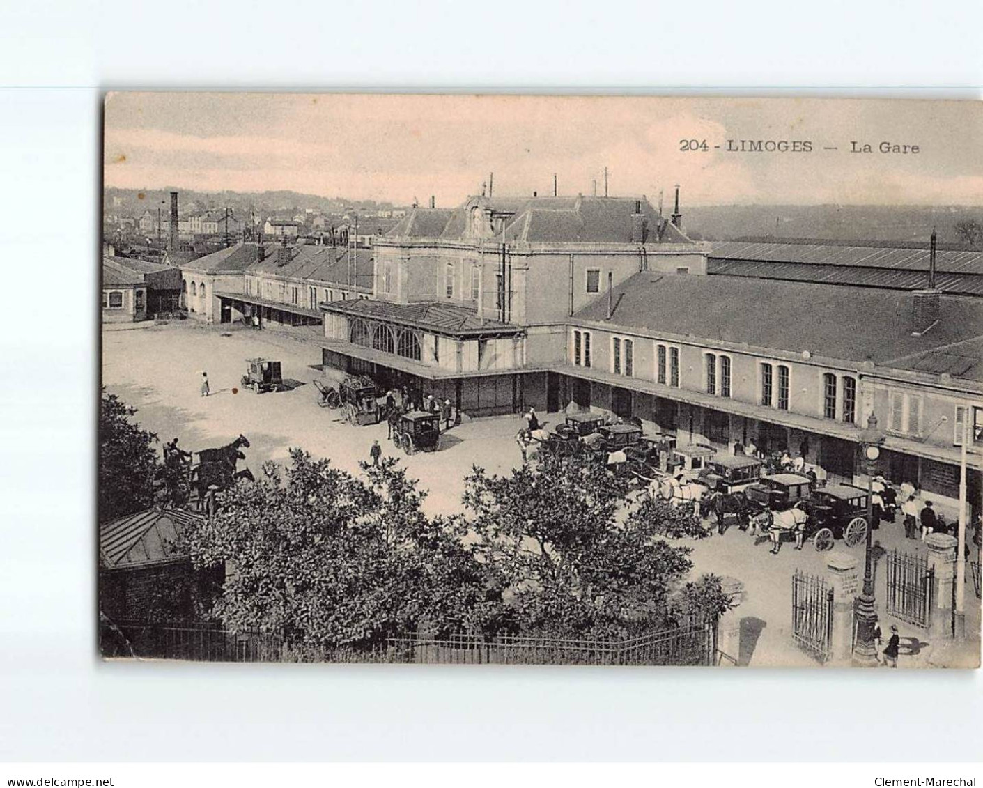 LIMOGES : La Gare - état - Limoges