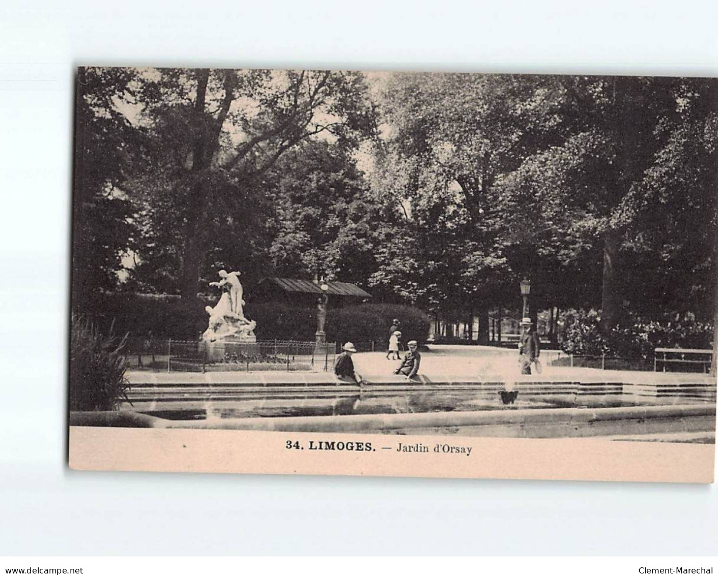 LIMOGES : Jardin D'Orsay - Très Bon état - Limoges