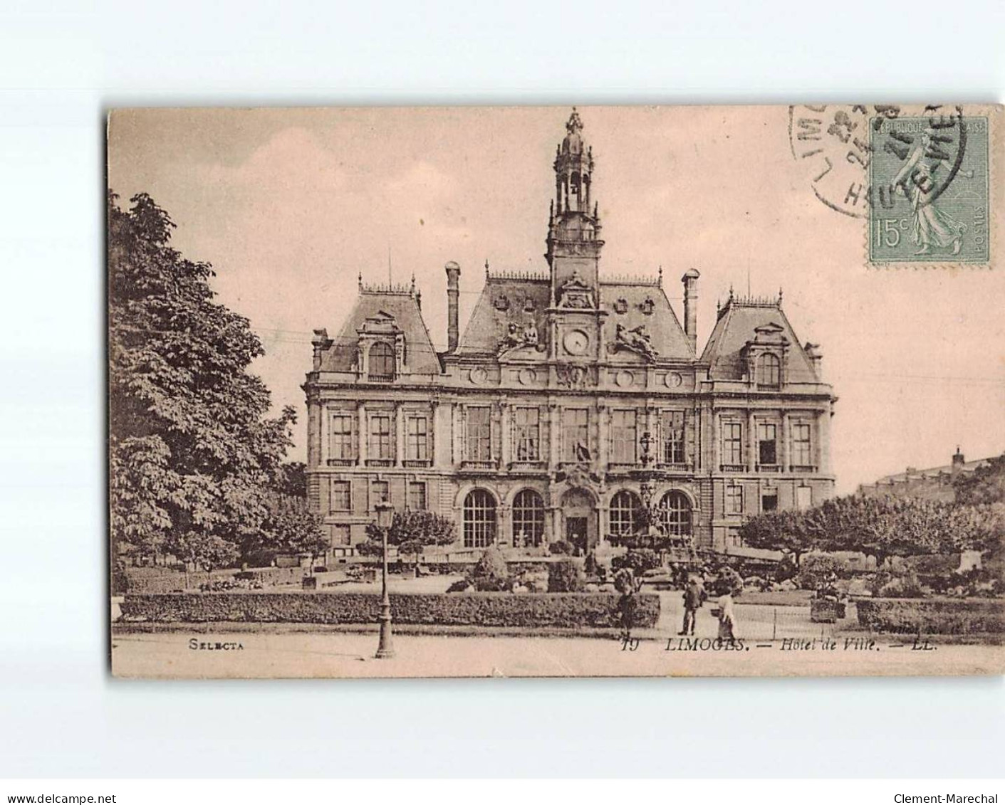 LIMOGES : Hôtel De Ville - état - Limoges