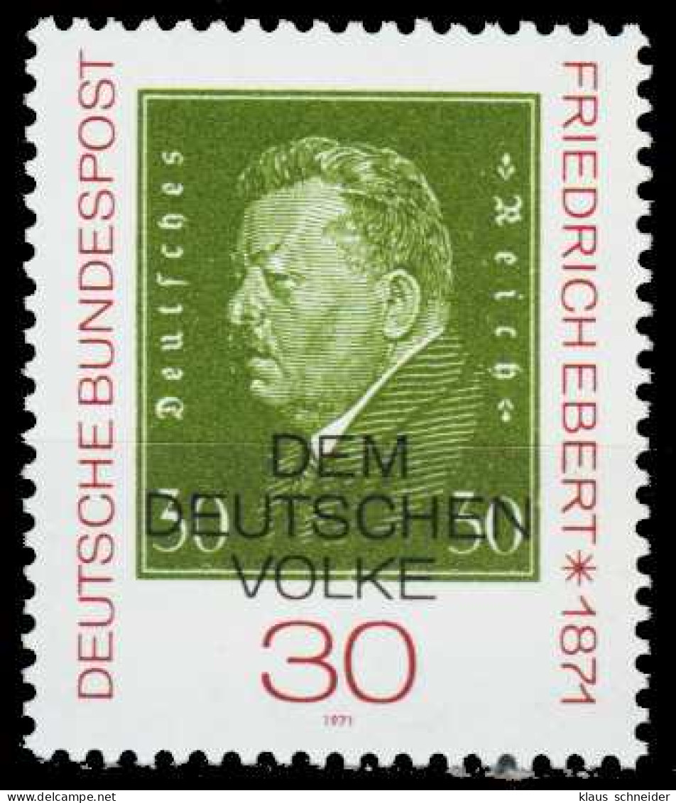 BRD 1971 Nr 659 Postfrisch S5B8A0A - Unused Stamps