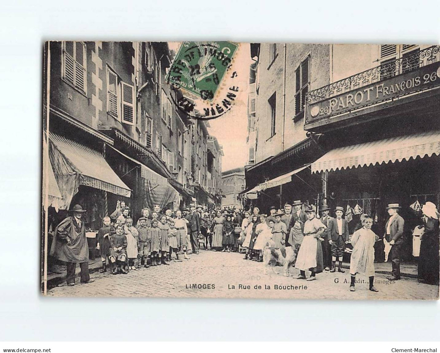 LIMOGES : La Rue De La Boucherie - Très Bon état - Limoges