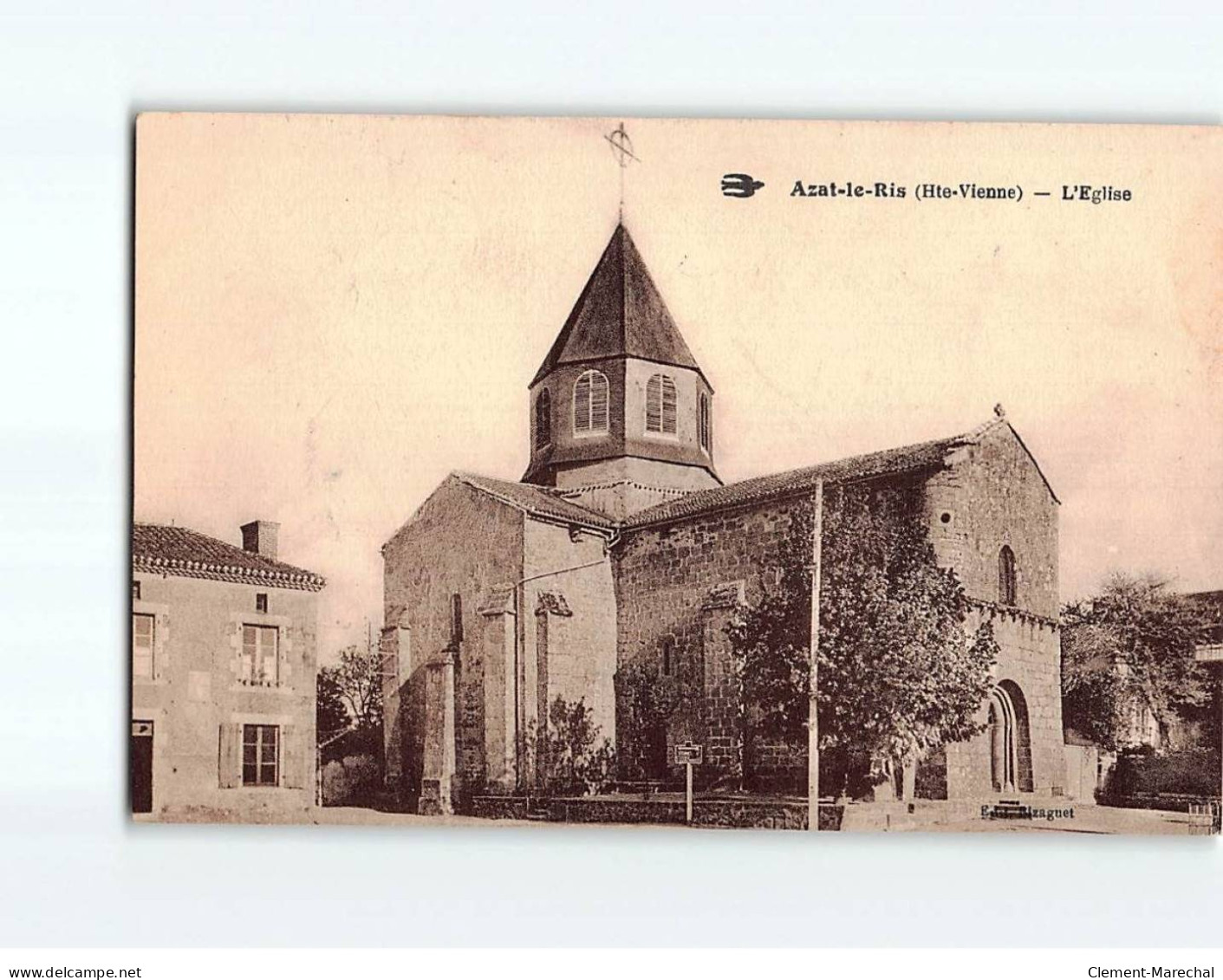 AZAT LE RIS : L'Eglise - Très Bon état - Other & Unclassified