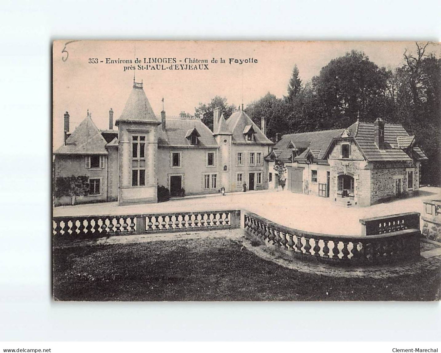 Château De La Fayolle, Près Saint-Paul-d'Eyjeaux - état - Other & Unclassified