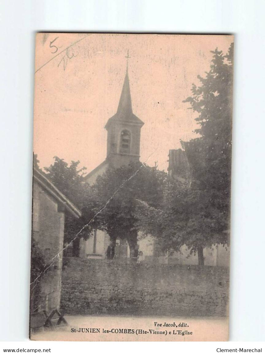 SAINT JUNIEN LES COMBES : L'Eglise - Très Bon état - Saint Junien