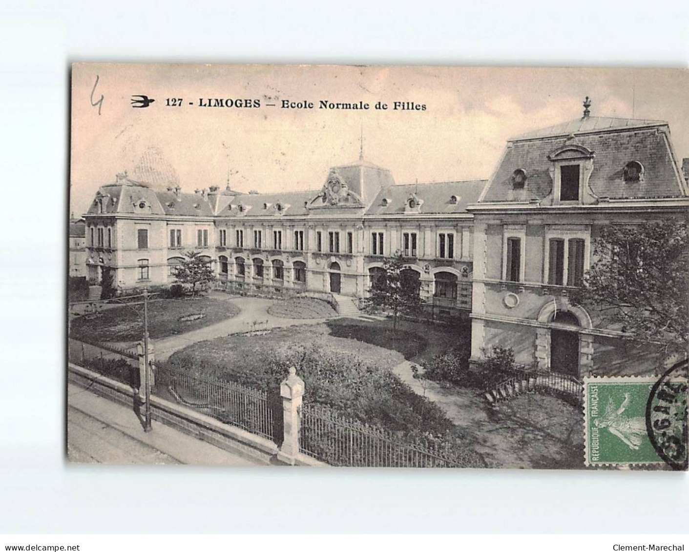 LIMOGES : Ecole Normale De Filles - état - Limoges