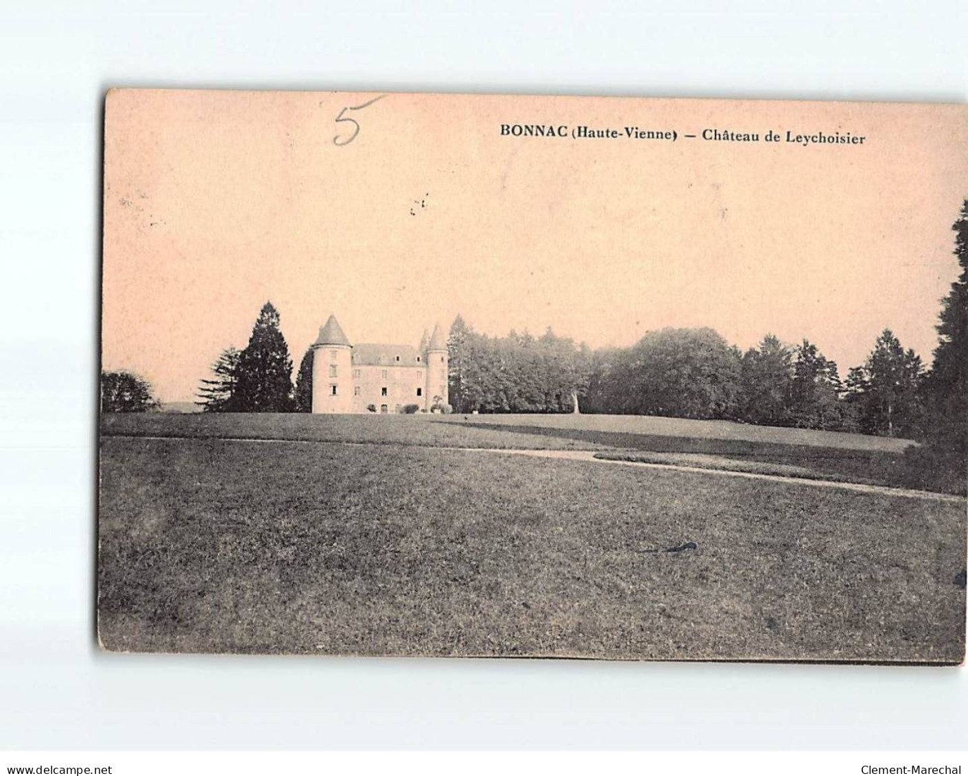 BONNAC : Château De Leychoisier - état - Other & Unclassified