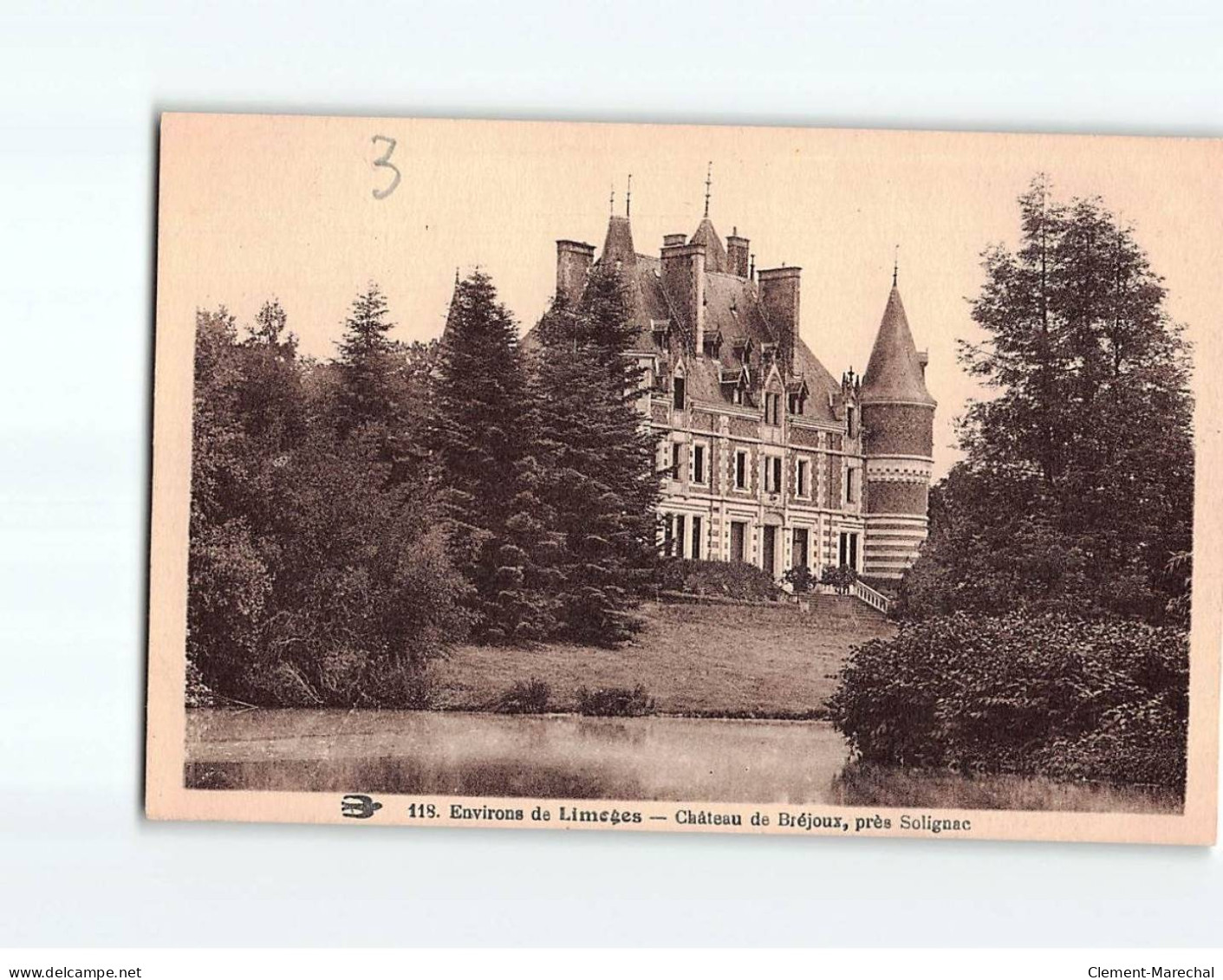 Château De Bréjoux, Près Solignac - Très Bon état - Sonstige & Ohne Zuordnung