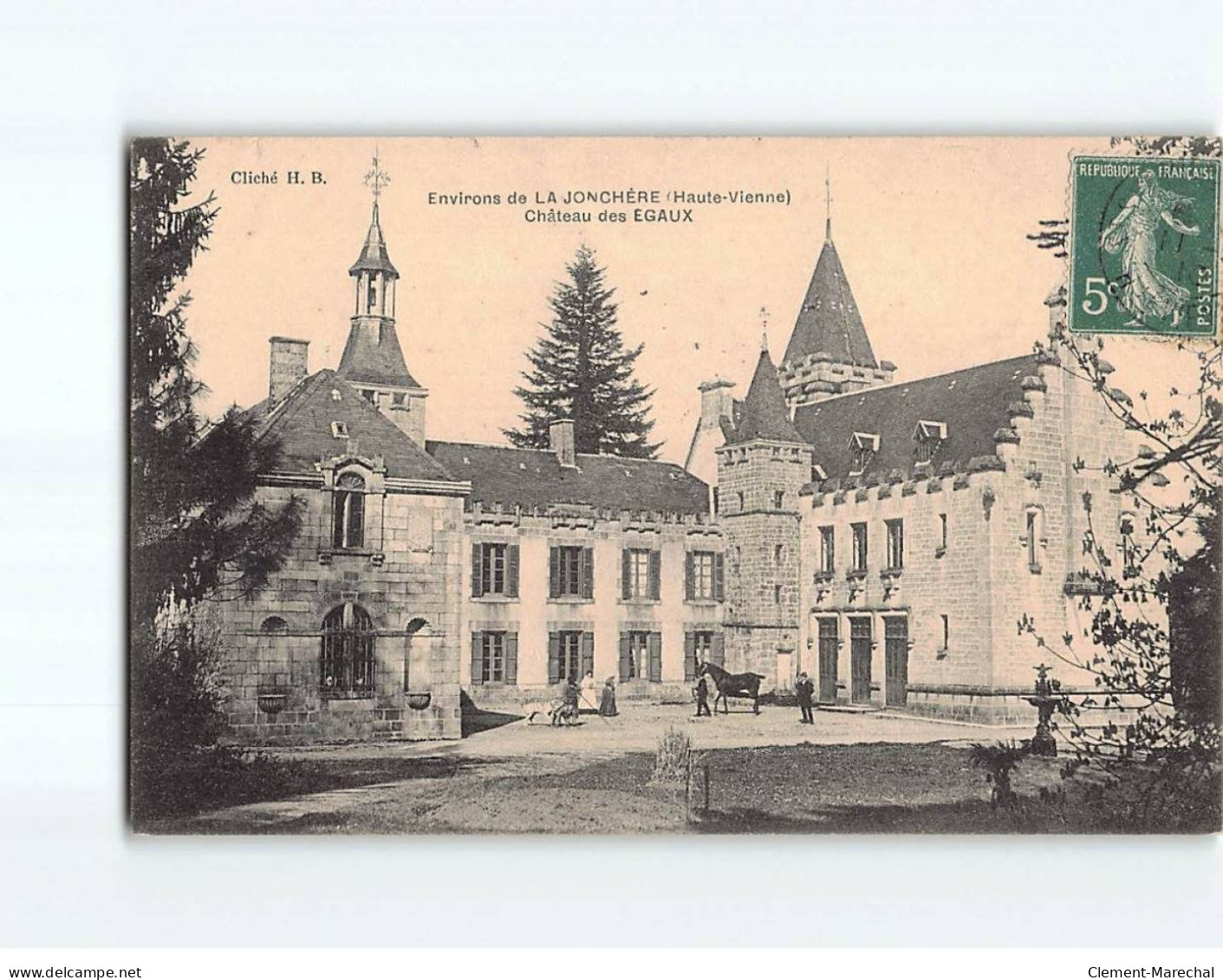 Château De La Jonchère, Château Des Egaux - état - Other & Unclassified
