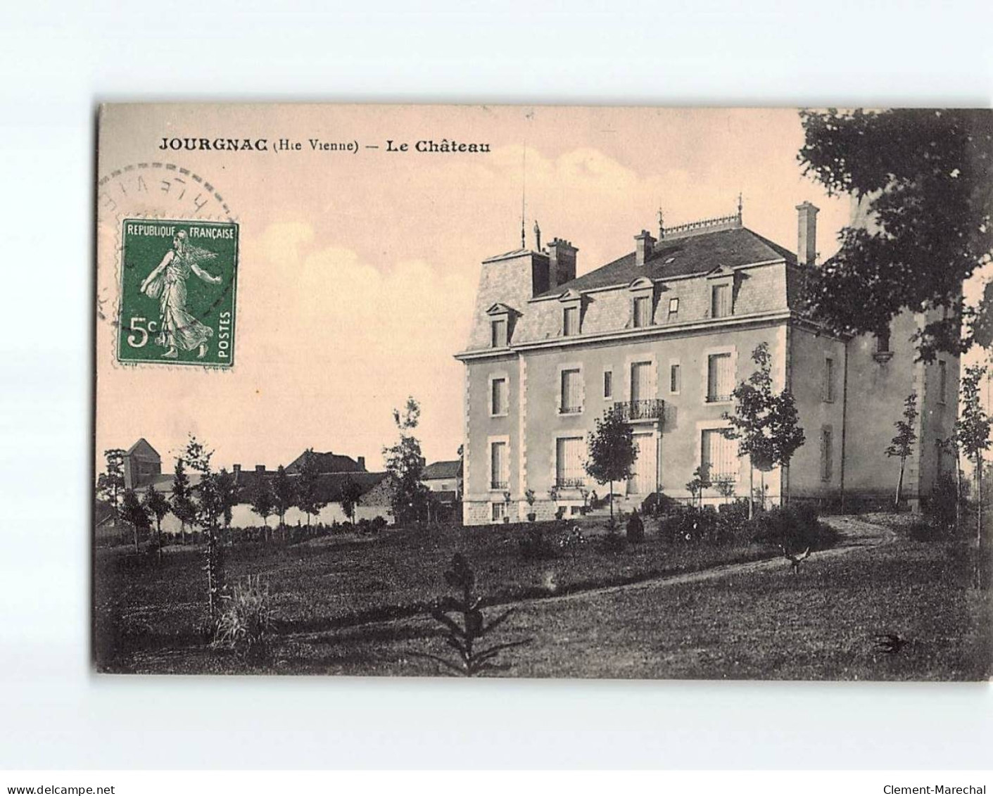 JOURGNAC : Le Château - état - Altri & Non Classificati