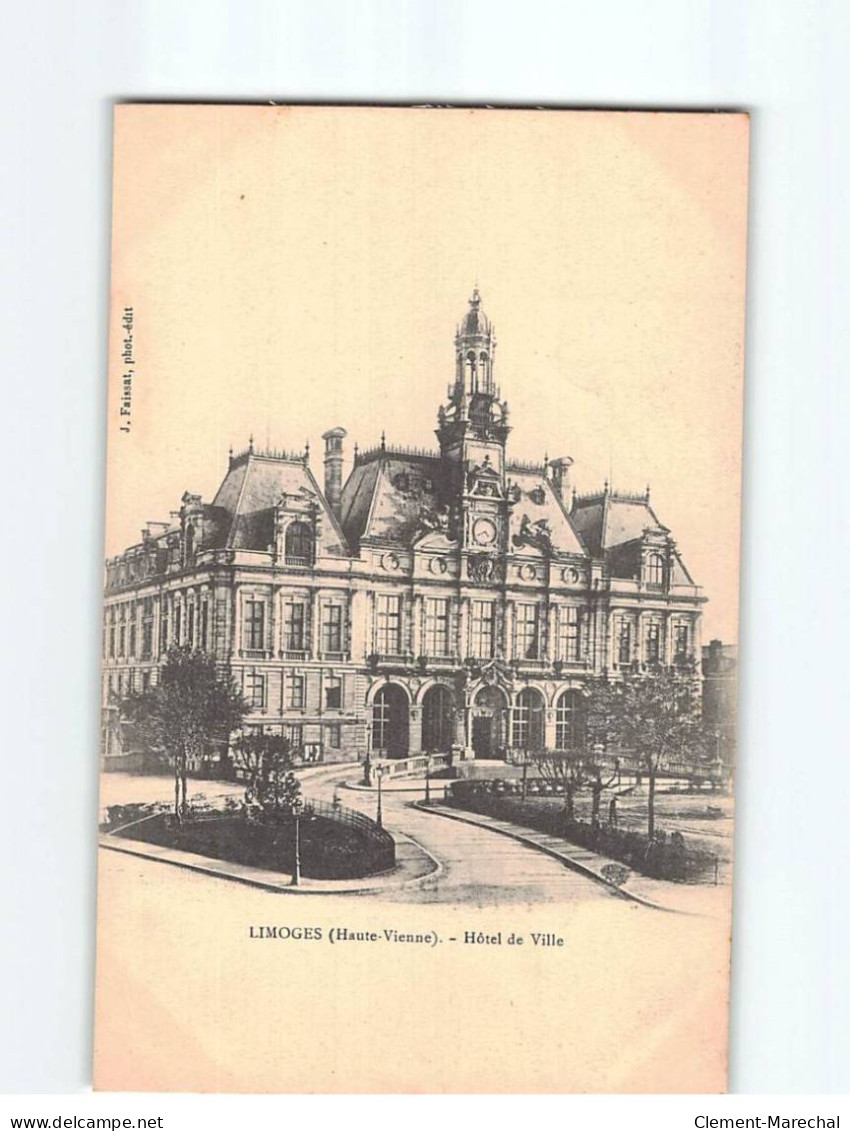 LIMOGES : Hôtel De Ville - Très Bon état - Limoges