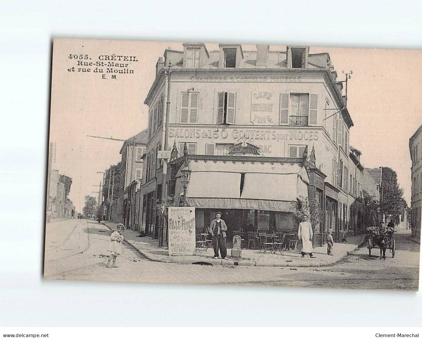 CRETEIL : Rue Saint-Maur Et Rue Du Moulin - Très Bon état - Creteil