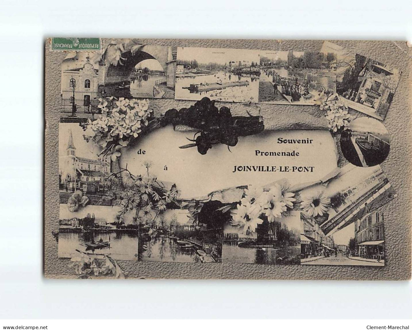 JOINVILLE LE PONT : Carte Souvenir - état - Joinville Le Pont