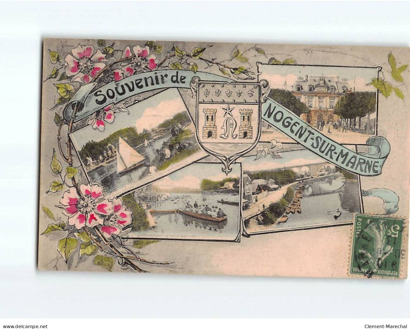 NOGENT SUR MARNE : Carte Souvenir - état - Nogent Sur Marne