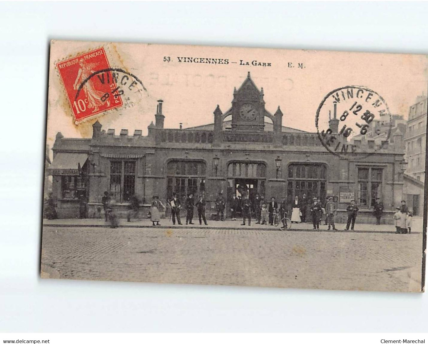 VINCENNES : La Gare - état - Vincennes