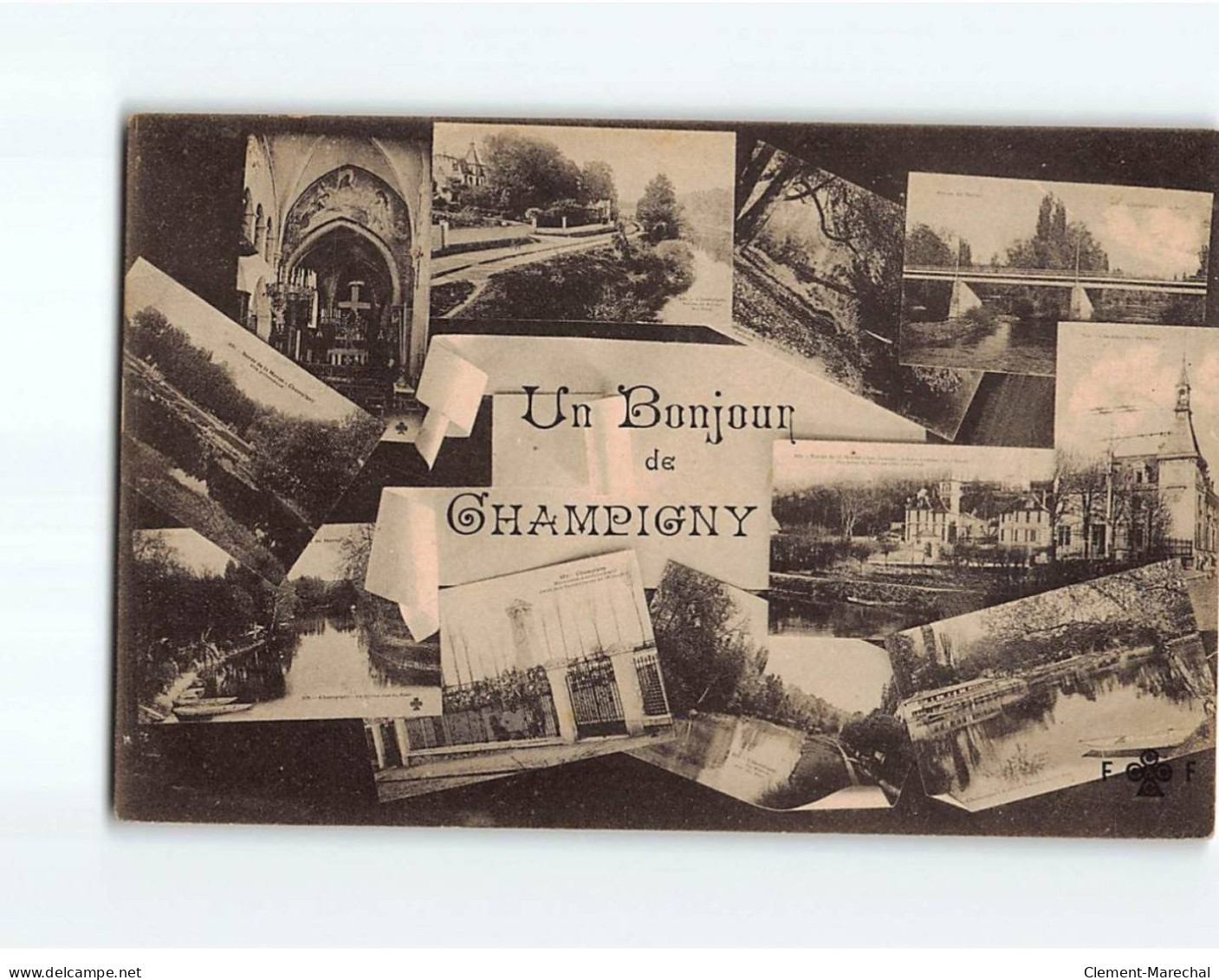 CHAMPIGNY : Carte Souvenir - état - Champigny Sur Marne