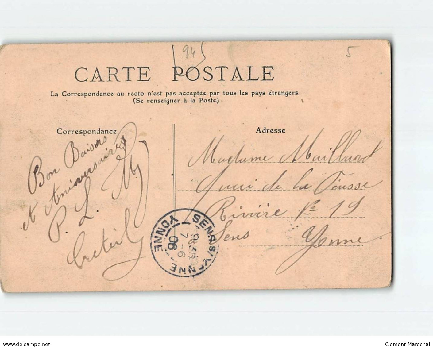 CRETEIL : Carte Souvenir - état - Creteil