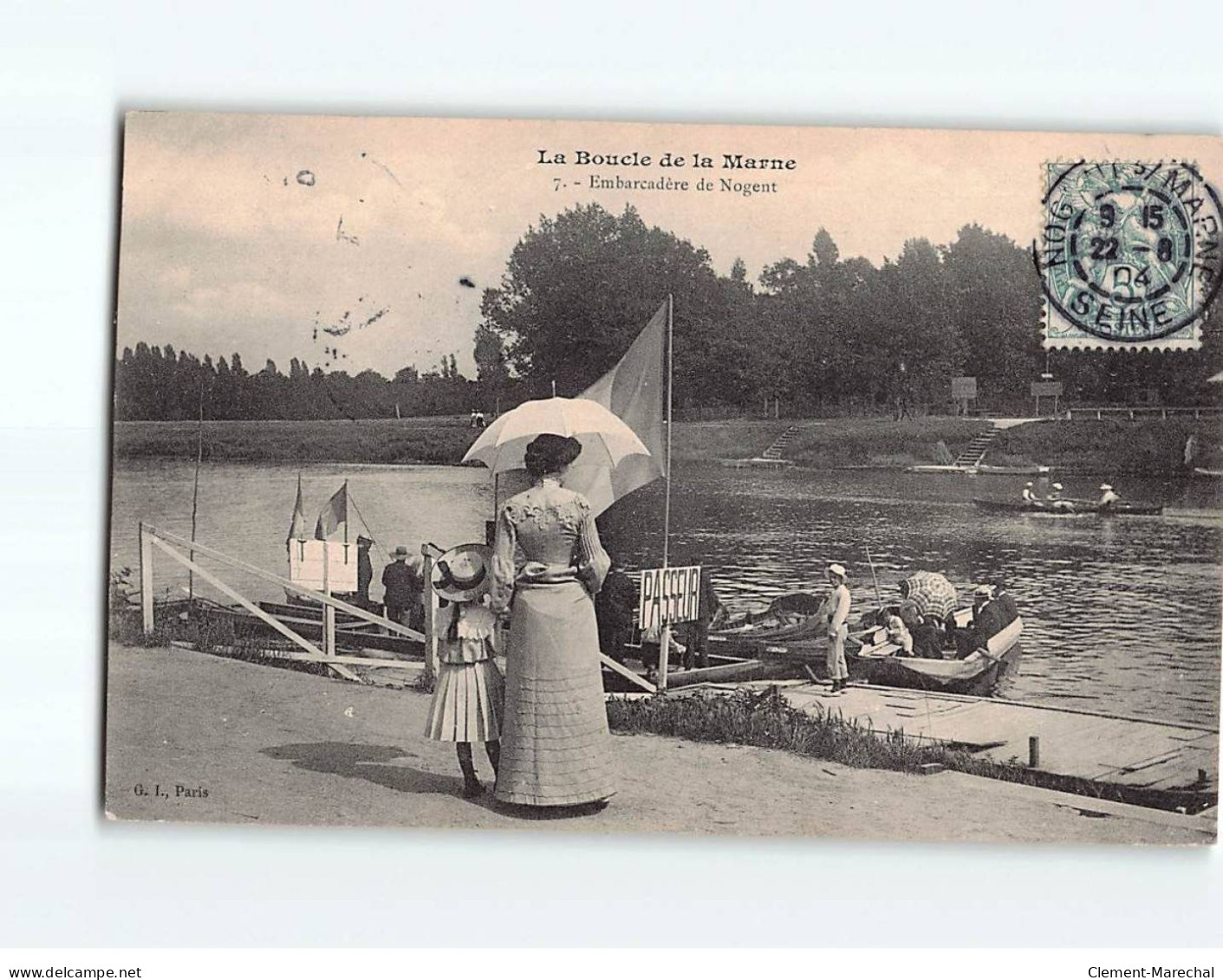 La Boucle De La Marne, Embarcadère à NOGENT - état - Nogent Sur Marne