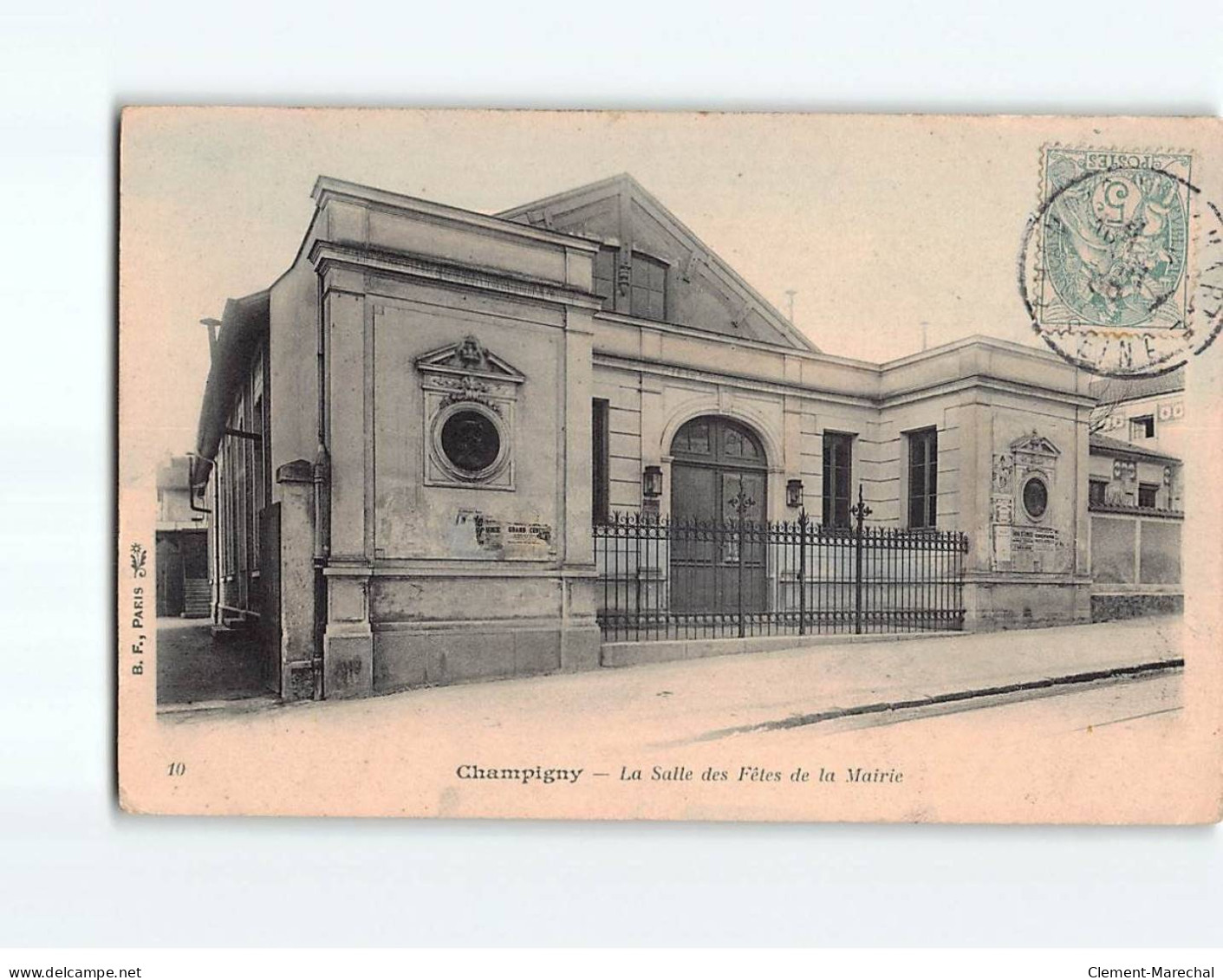 CHAMPIGNY : La Salle Des Fêtes De La Mairie - état - Champigny Sur Marne