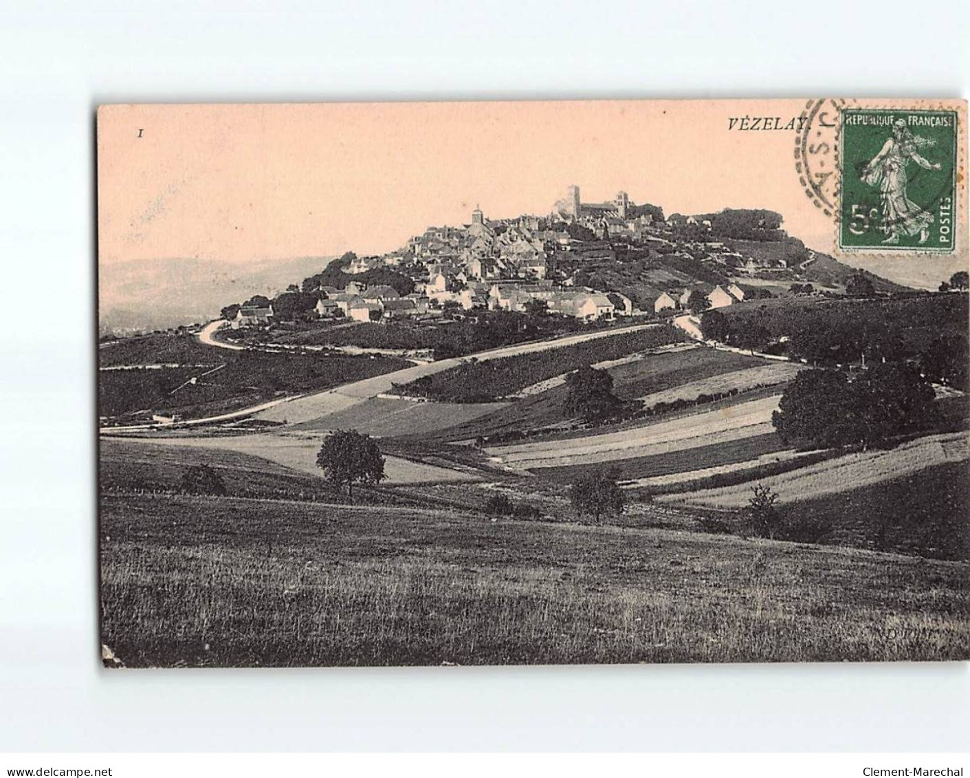 VEZELAY : Vue Générale - état - Vezelay