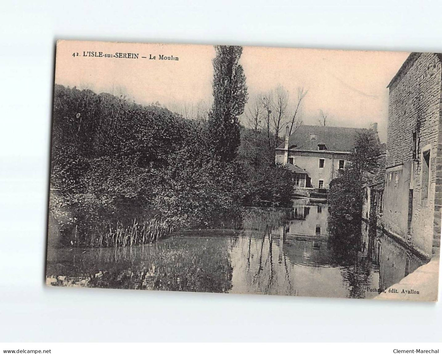 L'ISLE SUR SEREIN : Le Moulin - état - L'Isle Sur Serein