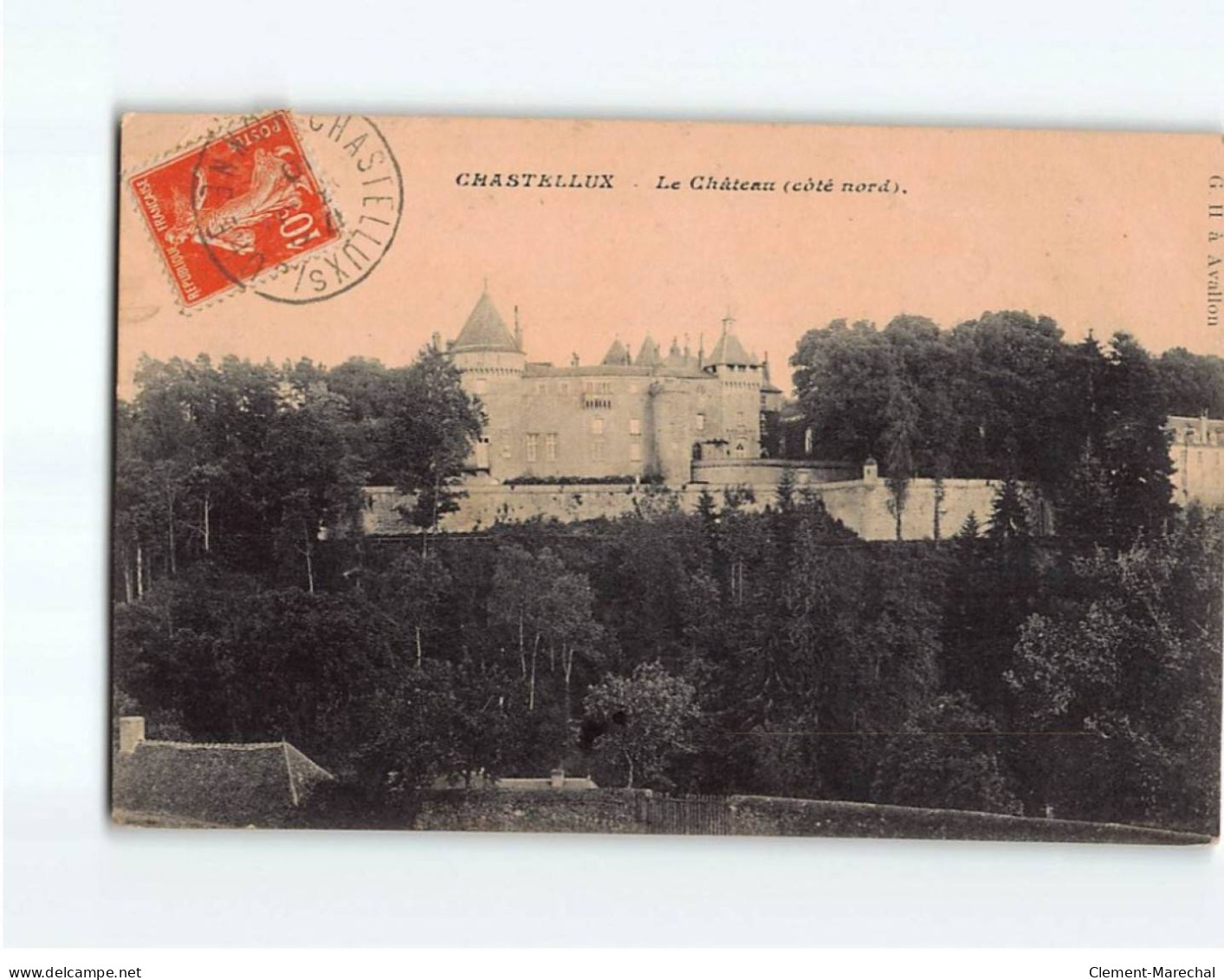 CHASTELLUX : Le Château - état - Sonstige & Ohne Zuordnung