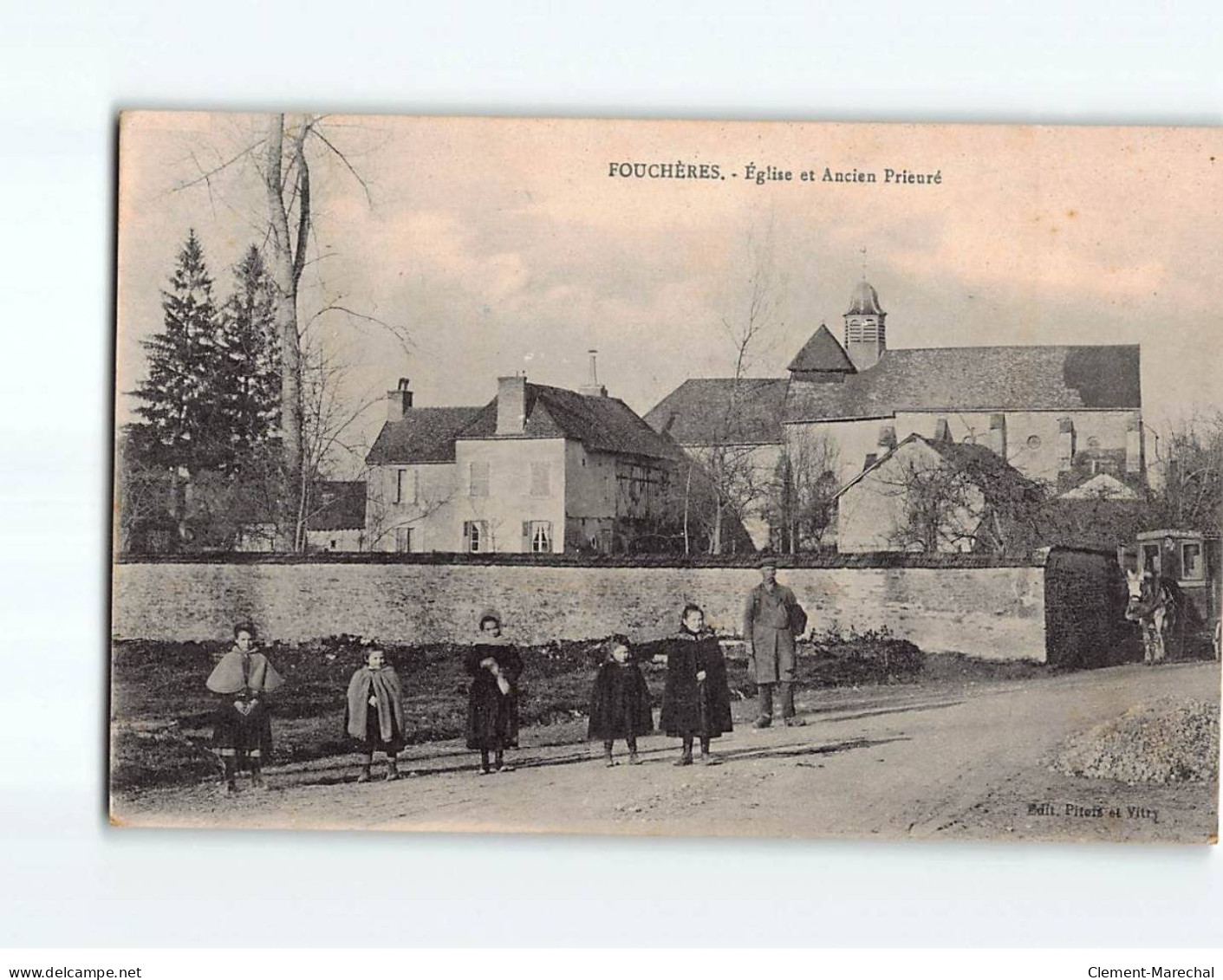 FOUCHERES : Eglise Et Ancien Prieuré - état - Sonstige & Ohne Zuordnung