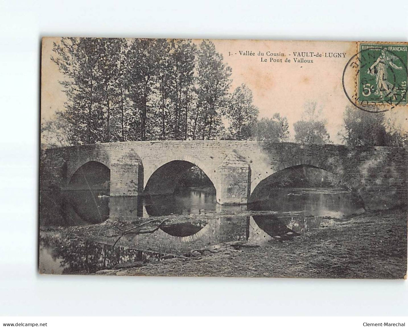 VAULT DE LUGNY : Le Pont De Valloux - état - Altri & Non Classificati