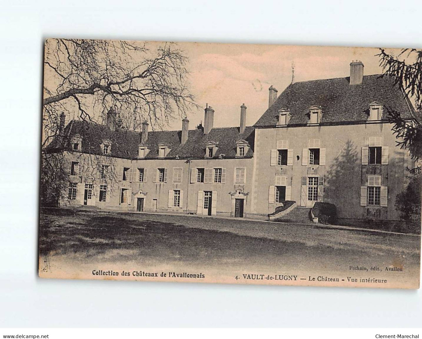 VAULT DE LUGNY : Le Château, Vue Intérieure - Très Bon état - Sonstige & Ohne Zuordnung