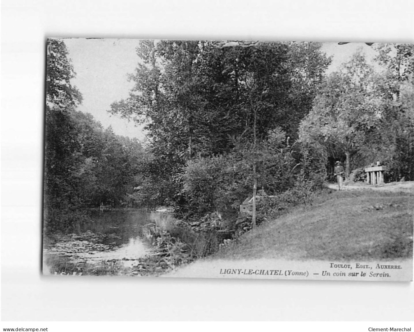 LIGNY LE CHATEL : Un Coin Sur Le Serein - Très Bon état - Ligny Le Chatel