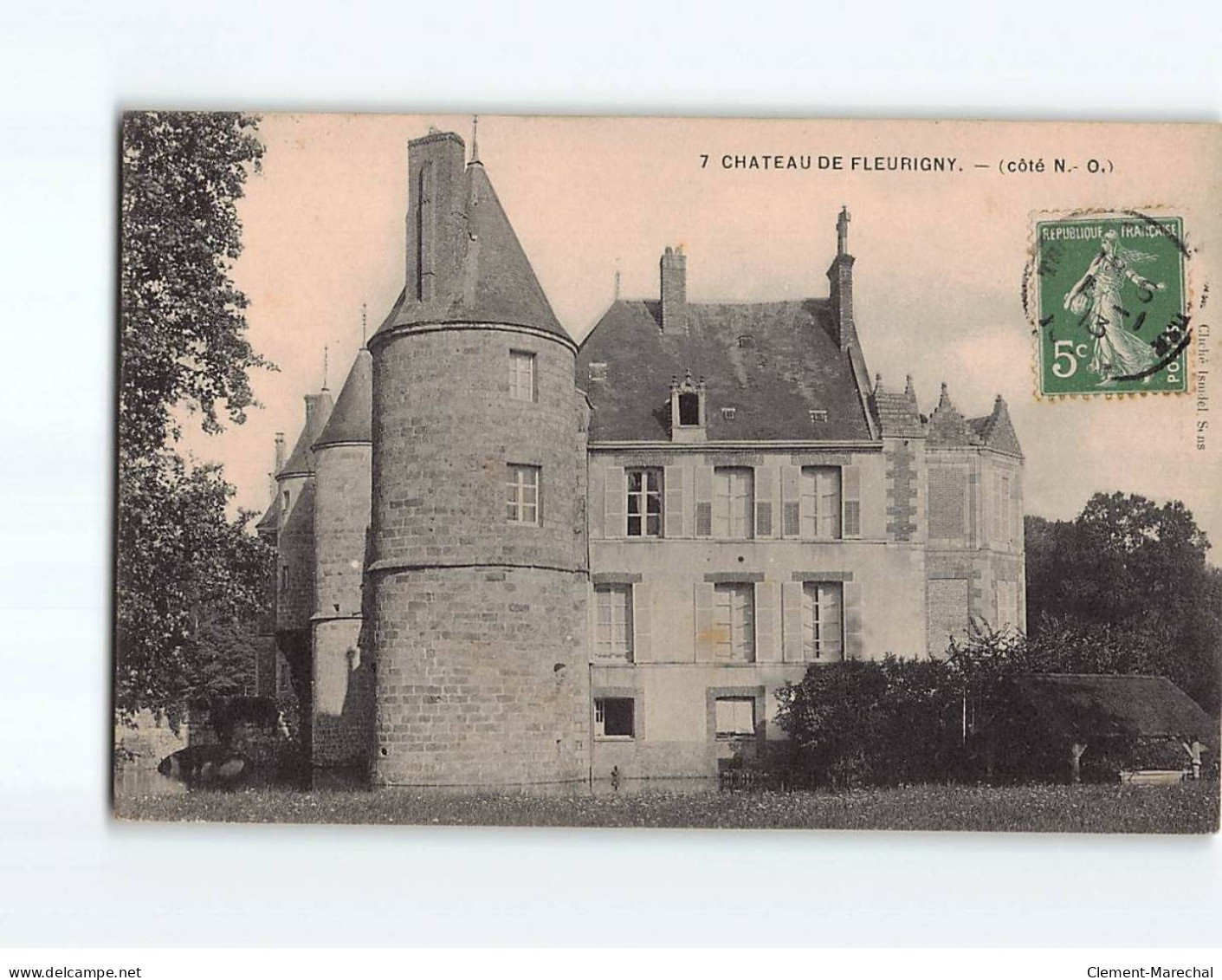 Château De FLEURIGNY - état - Altri & Non Classificati