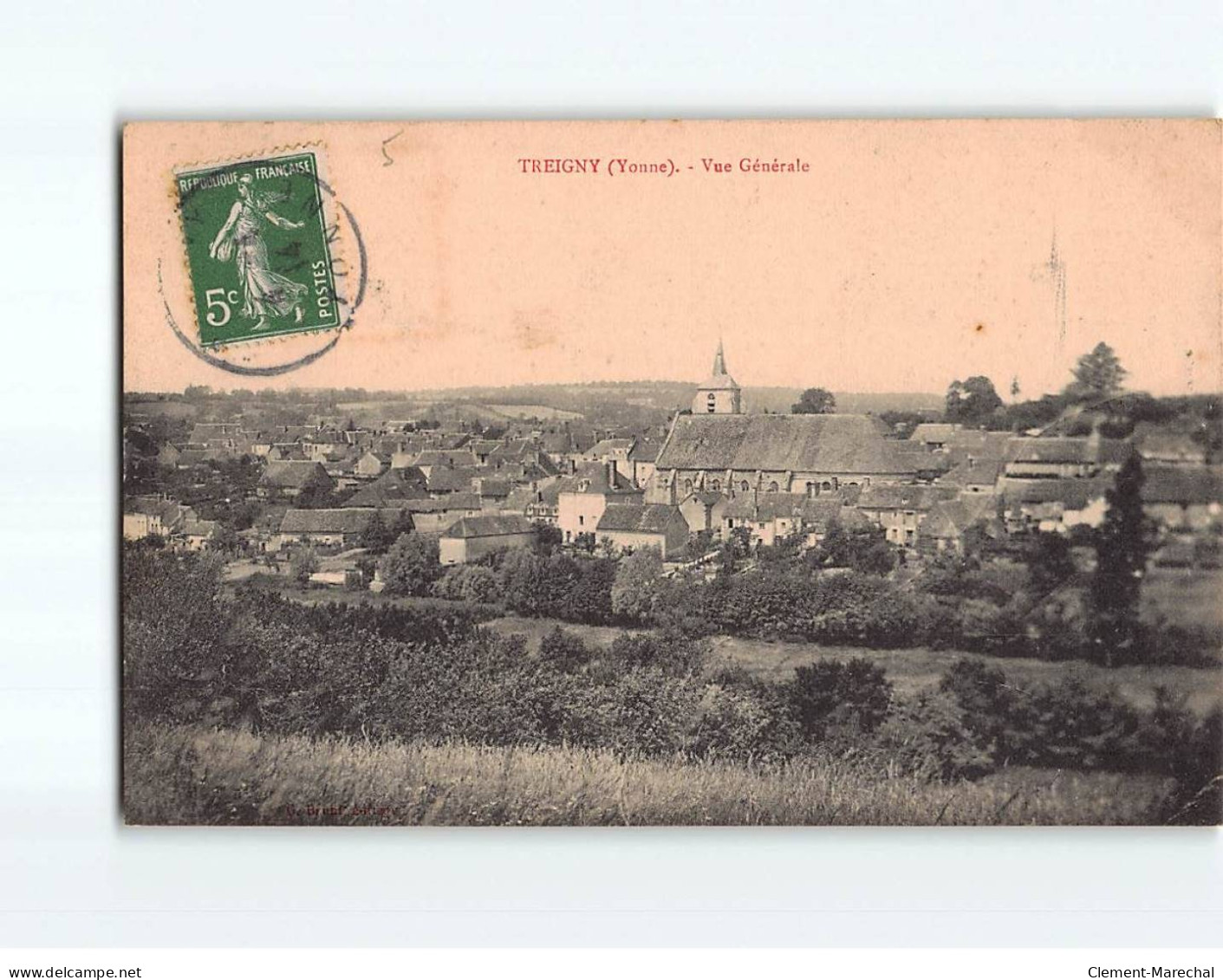 TREIGNY : Vue Générale - Très Bon état - Treigny