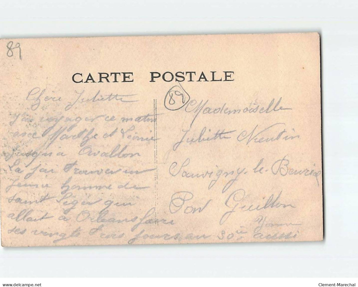 SENS : Carte Souvenir - Très Bon état - Sens