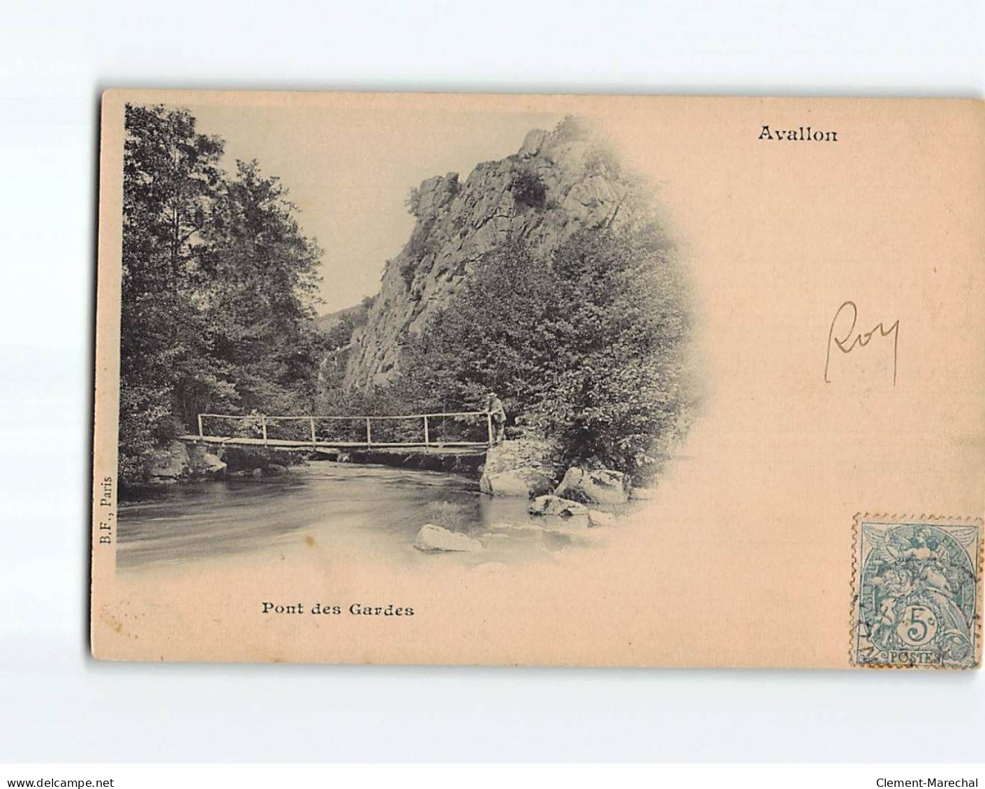 AVALLON : Pont Des Gardes - état - Avallon