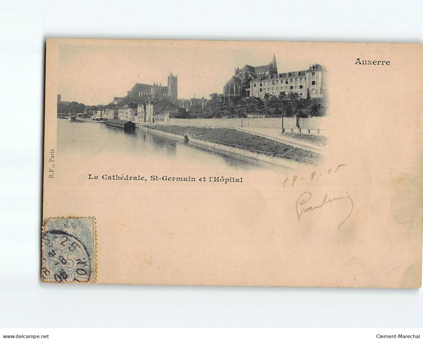 AUXERRE : La Cathédrale, Saint-Germain Et L'Hôpital - Très Bon état - Auxerre