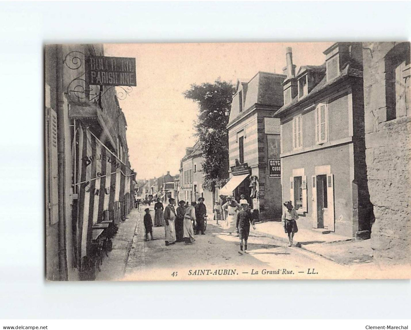 SAINT AUBIN : La Grande Rue - Très Bon état - Andere & Zonder Classificatie