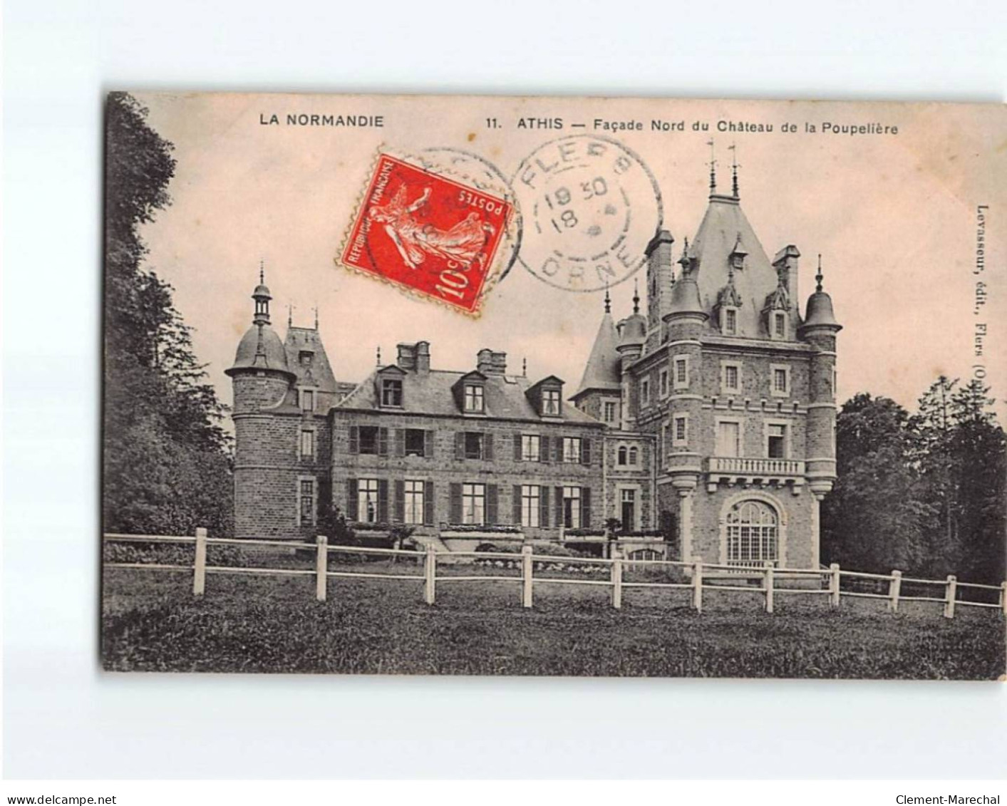 ATHIS : Façade Nord Du Château De La Poupelière - Très Bon état - Athis Mons