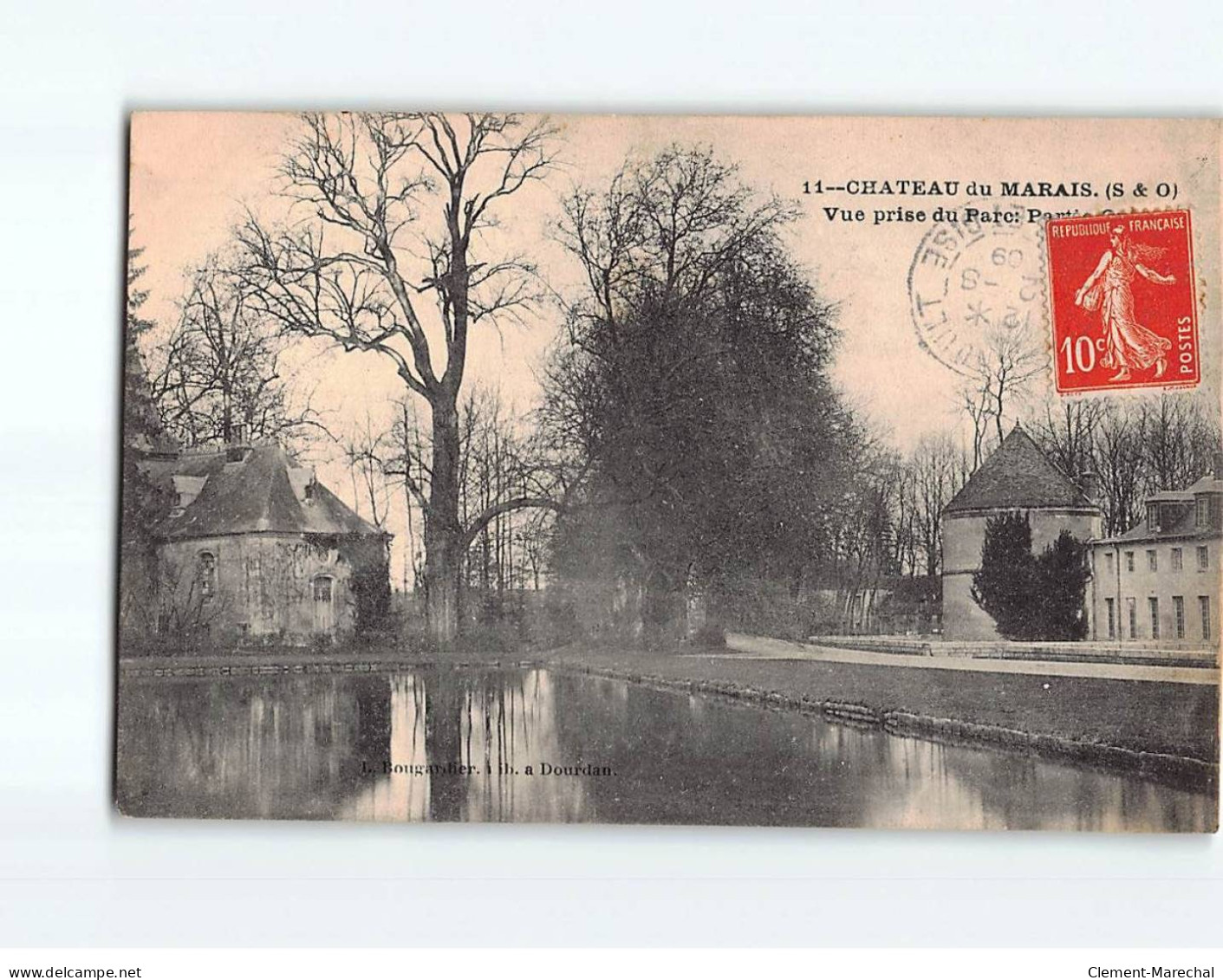 Château Du Marais, Vue Prise Du Parc - état - Andere & Zonder Classificatie