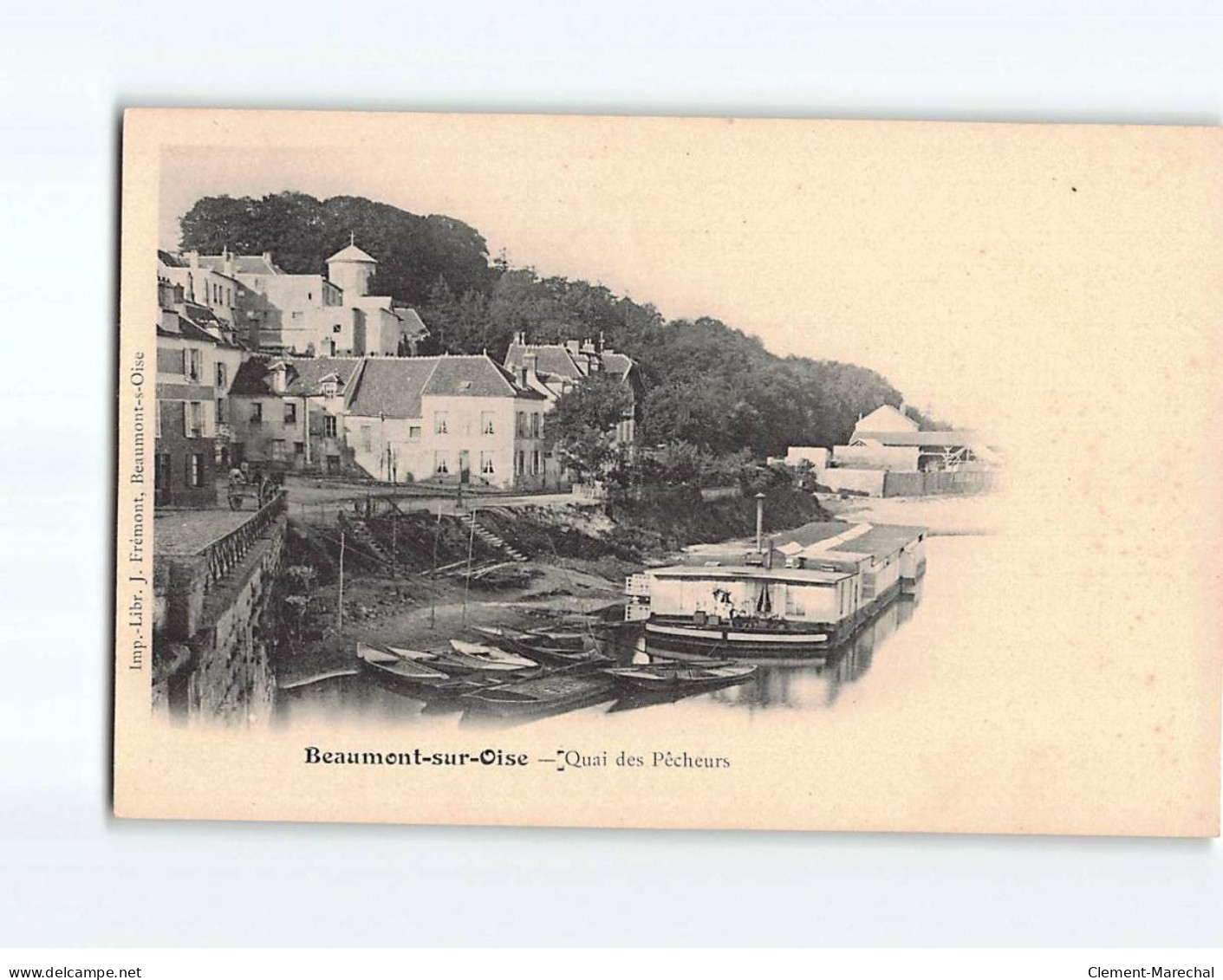 BEAUMONT SUR OISE : Quai Des Pêcheurs - Très Bon état - Beaumont Sur Oise