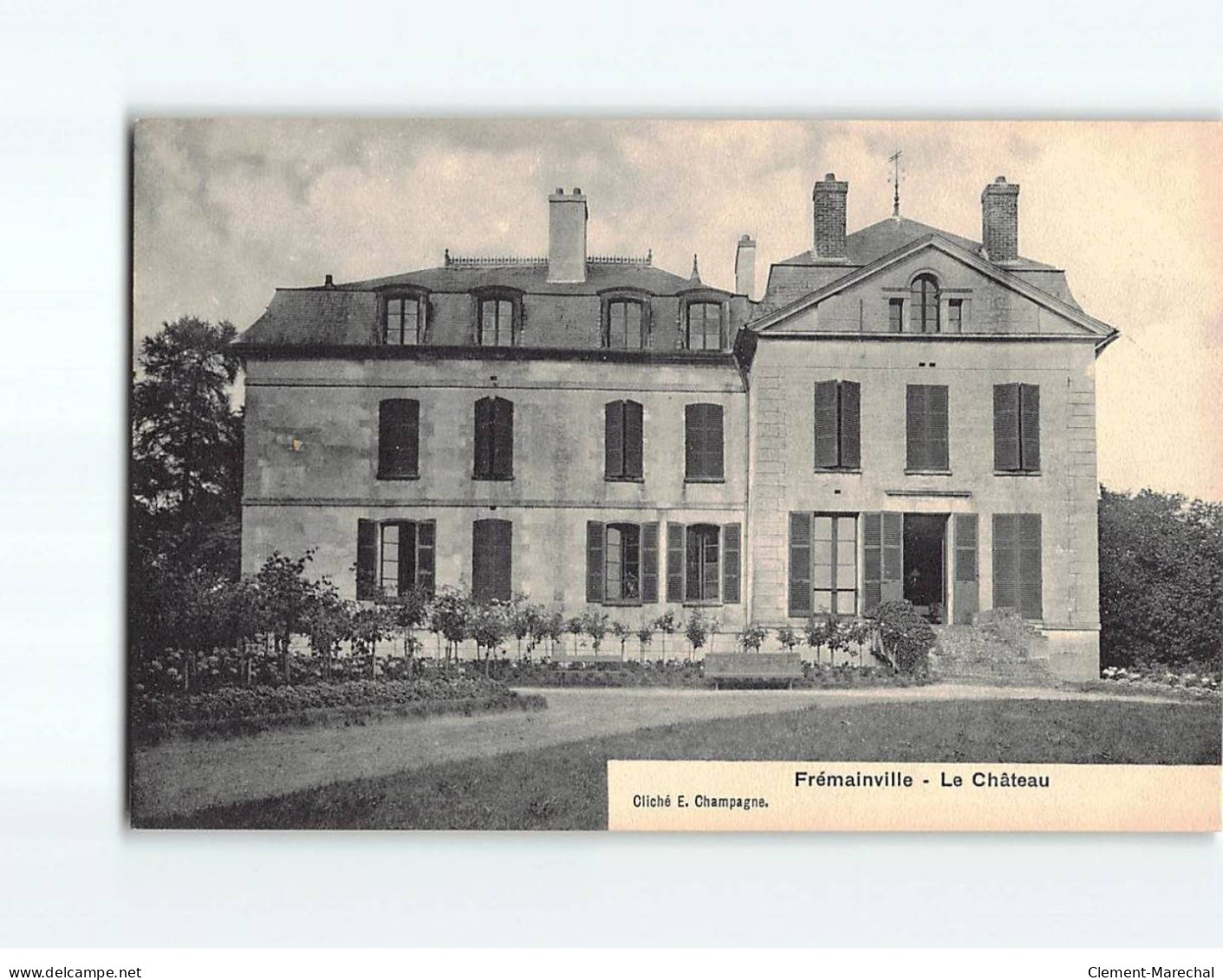 FREMAINVILLE : Le Château - Très Bon état - Andere & Zonder Classificatie