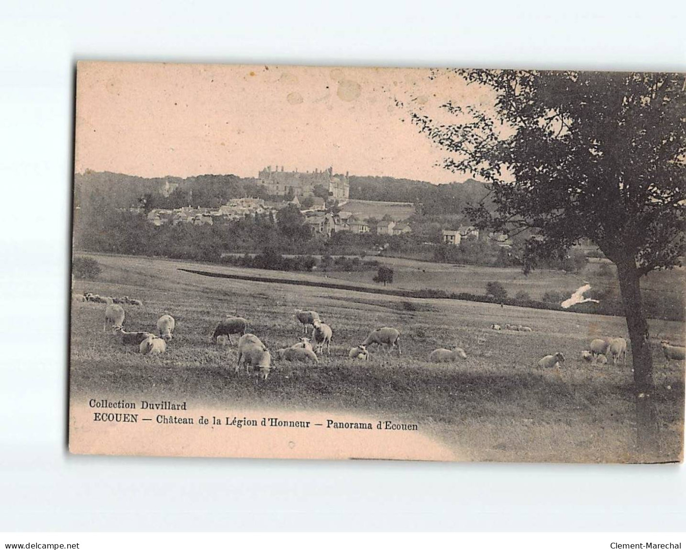 ECOUEN : Château De La Légion D'Honneur, Panorama - état - Ecouen