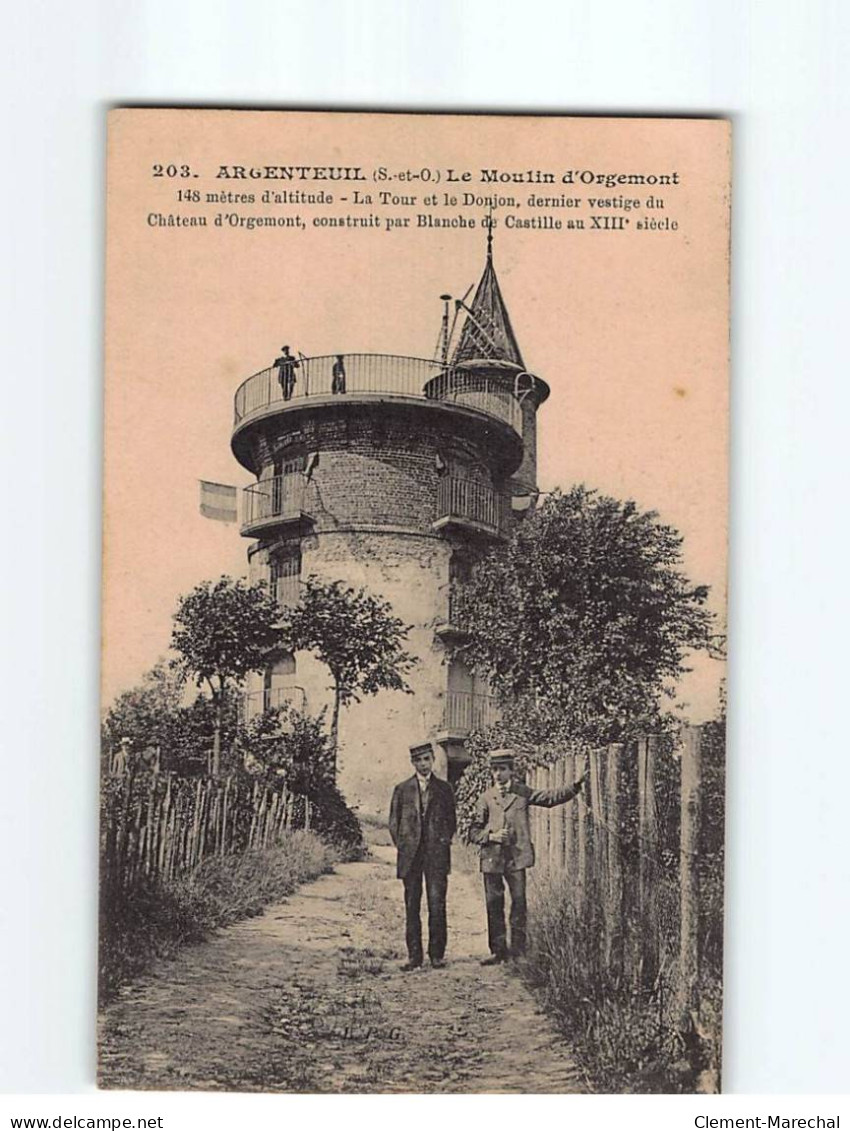 ARGENTEUIL : Le Moulin D'Orgemont - état - Argenteuil