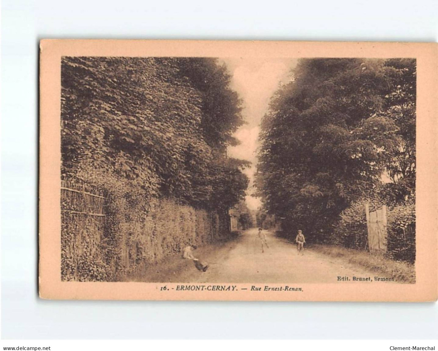 ERMONT CERNAY : Rue Ernest-Renan - état - Ermont-Eaubonne