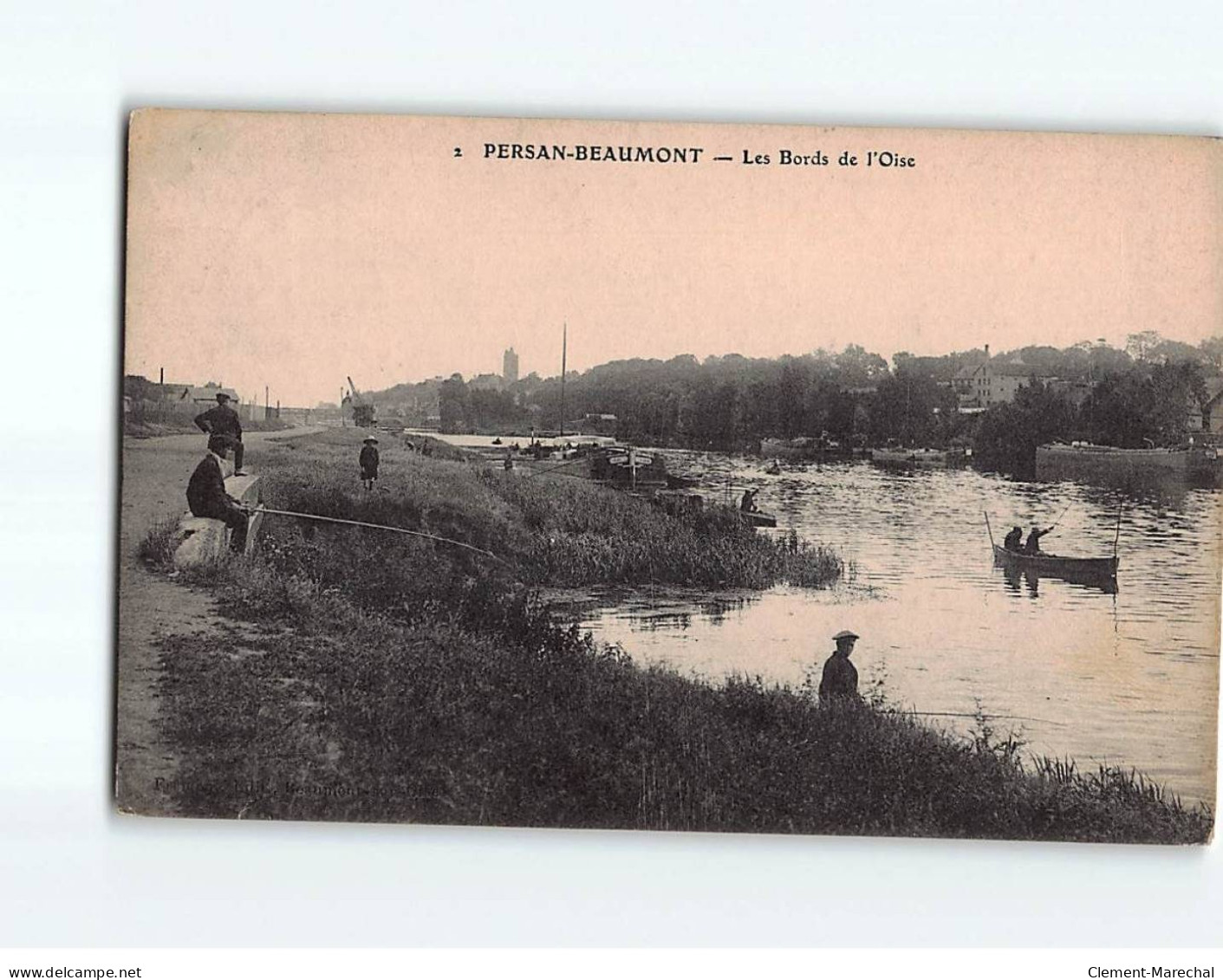 PERSAN BEAUMONT : Les Bords De L'Oise - état - Persan