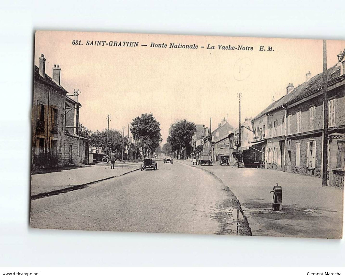 SAINT GRATIEN : Route Nationale, La Vache-Noire - Très Bon état - Saint Gratien