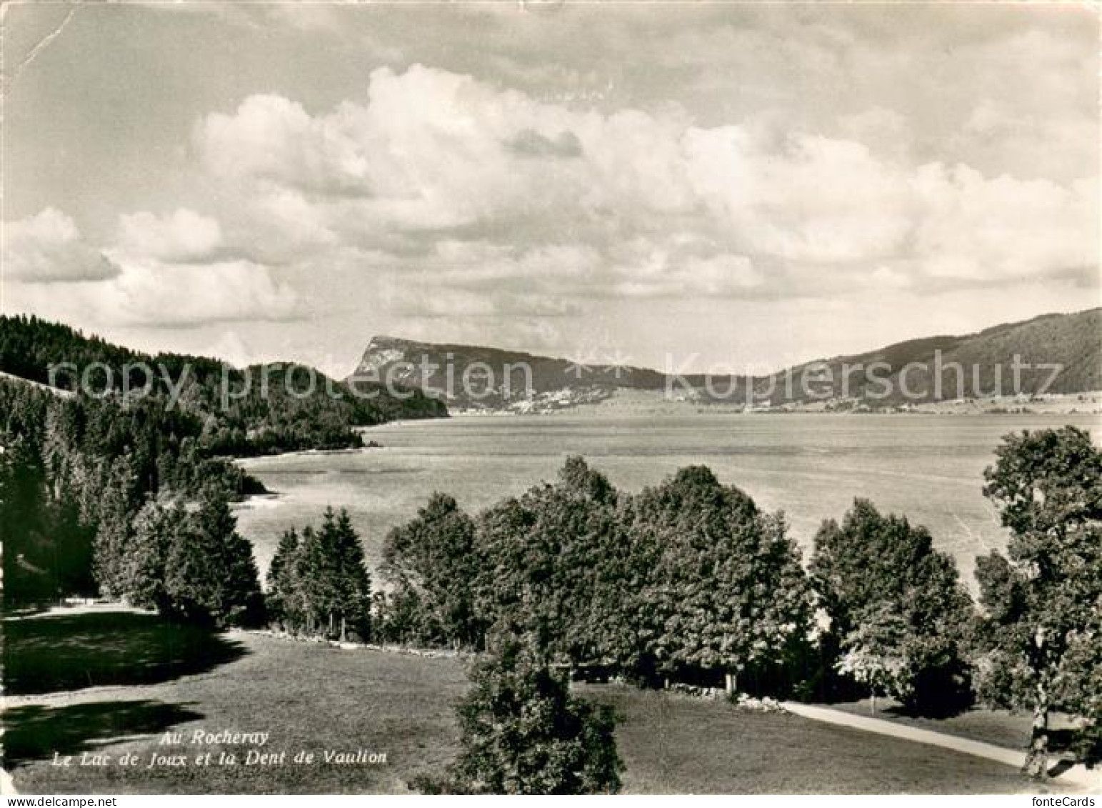 13756107 Le Rocheray Le Lac De Joux Et La Dent De Vaulion Le Rocheray - Andere & Zonder Classificatie