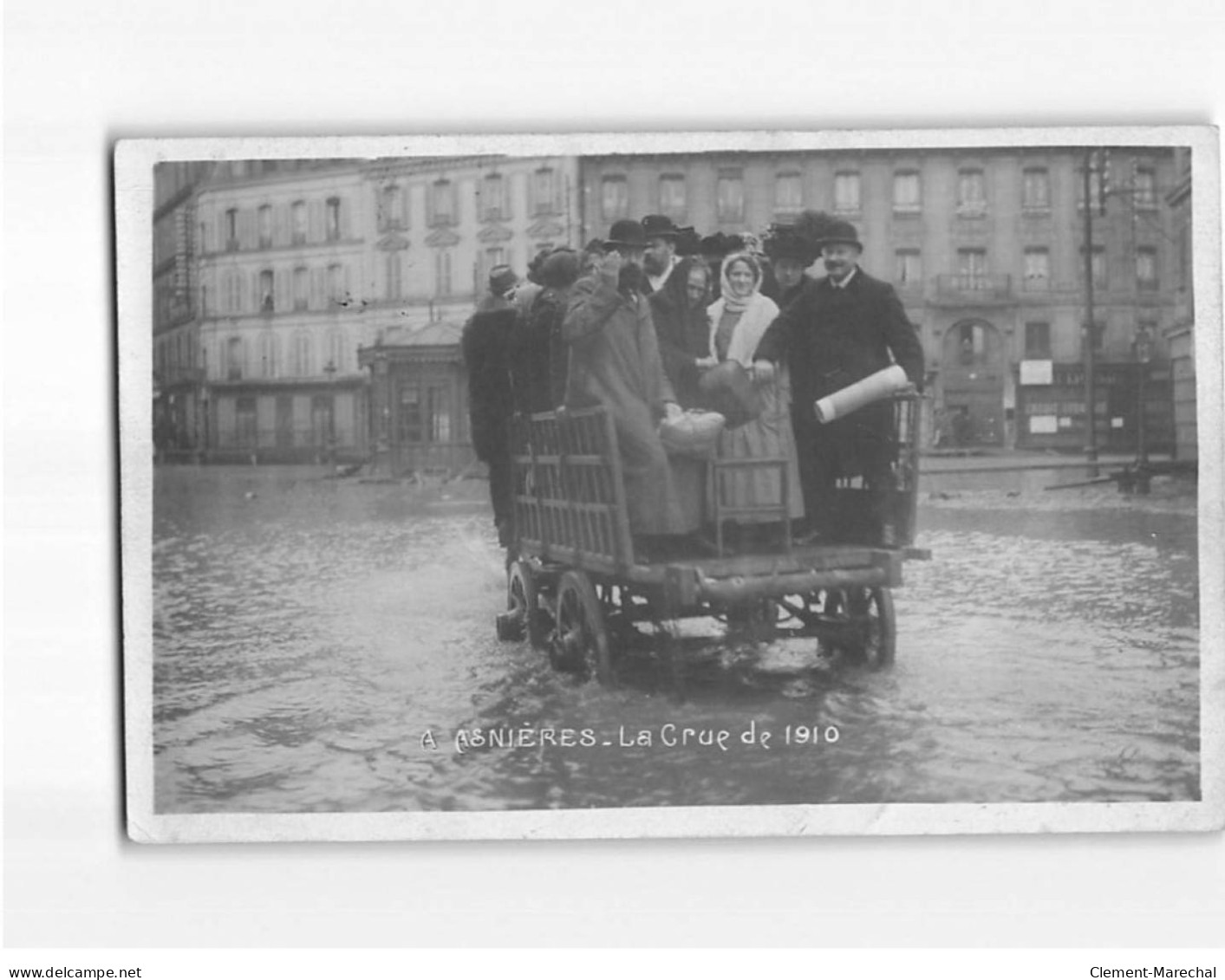 ASNIERES : La Crue De 1910 - état - Asnieres Sur Seine