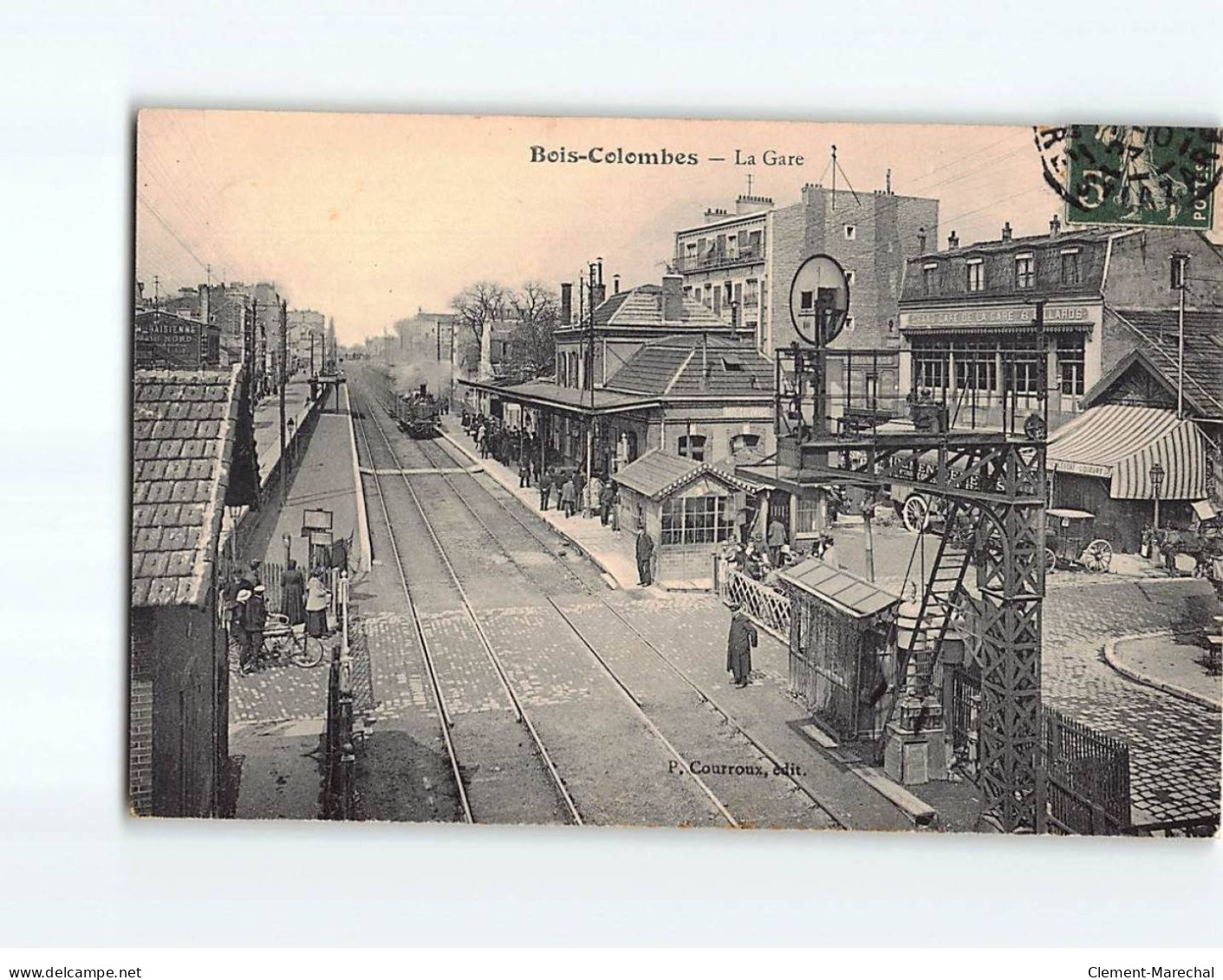 BOIS COLOMBES : La Gare - Très Bon état - Other & Unclassified
